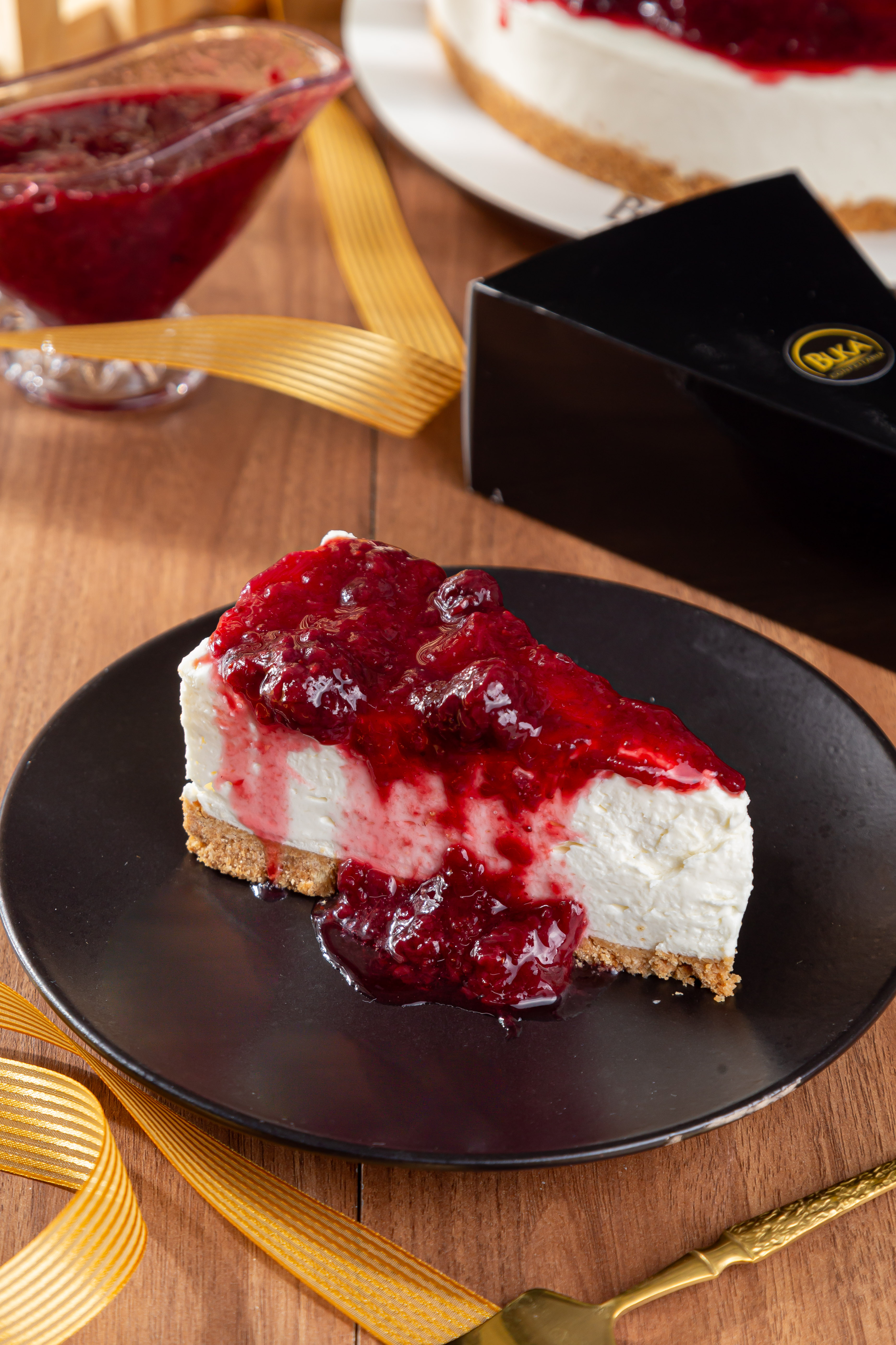 Cheesecake de frutas vermelhas